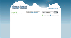 Desktop Screenshot of genecloud.org